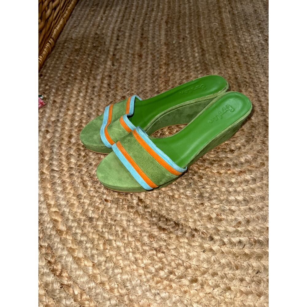 Boden women’s suede wedges size 38 - Size 7.5